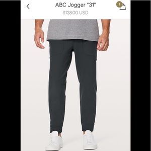 Lululemon ABC Jogger in Melanite